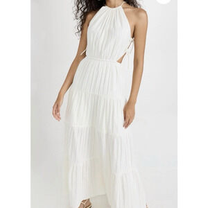 Significant Other Kendall Cutout Tiered Maxi Dress US 12